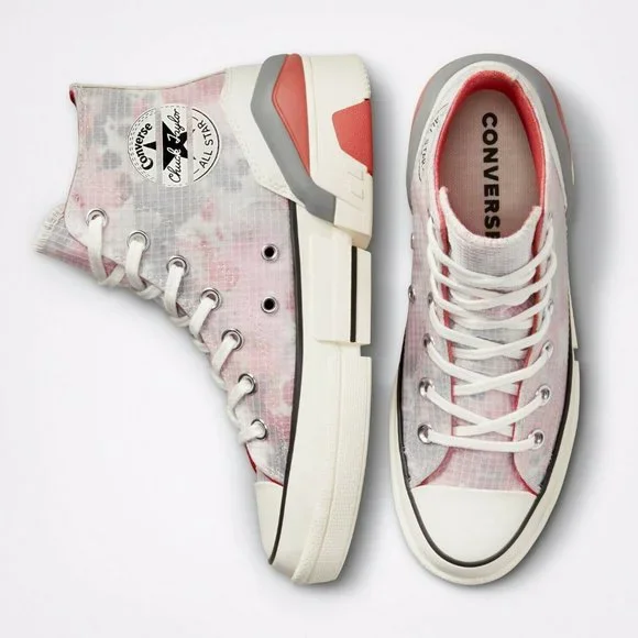 Converse Women's CPX 70 HIGH WASHED FLORAL Pink/Black 572280C Size 7.5 N… - Picture 3 of 12